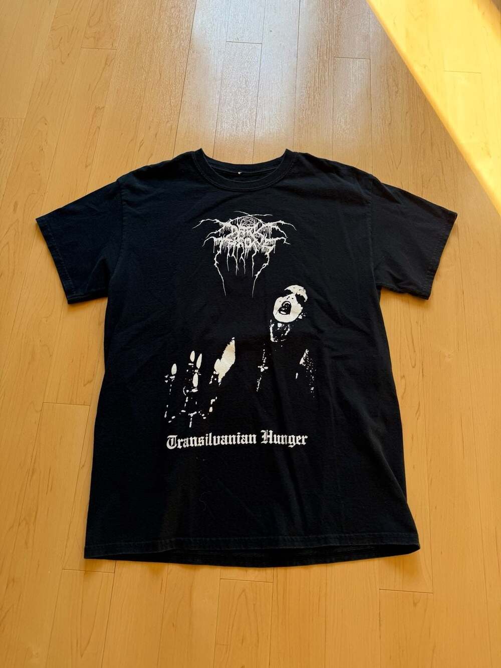 Darkthrone Transilvanian Hunger Black Metal Band T-Shirt